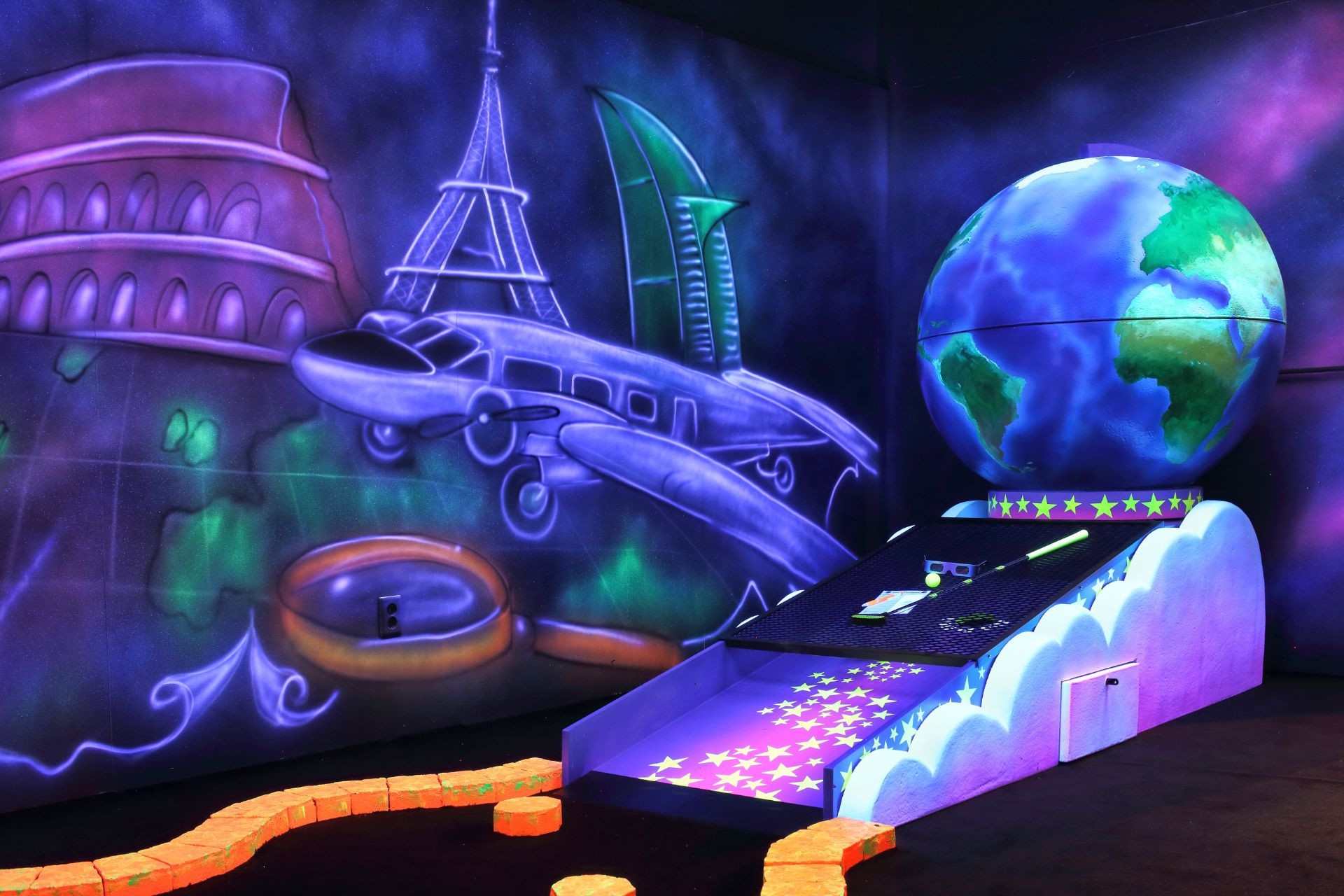 GlowGolf Family ticket