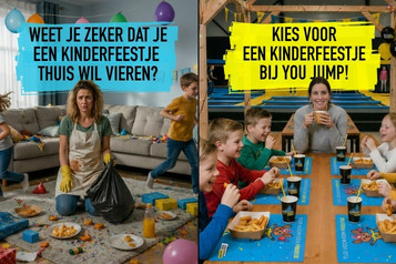 Kinderfeestje You Jump trampolinepark